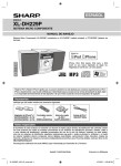 XL-DH229P Operation Manual in Spanish