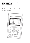 Analizador de Potencia y Armónicos Modelo PQ3350