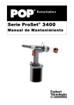 Manual ProSet® 3400 - Emhart Media Library