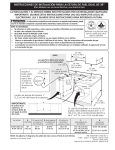 instrucciones de instalación para la estufa de fuel dual de 30