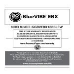 BlueVIBE® EBX - Accessory Power