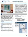 INSTRUCCIONES DE INSTALACIÓN de Puertas de Madera para