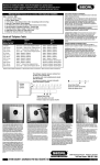 Segal Install Sheet - Segal Lock Company