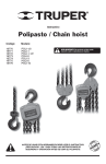 Polipasto / Chain hoist