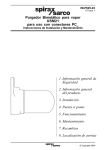 Purgador Bimetálico para vapor USM21 para uso con