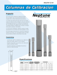 Columnas de Calibración