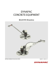 DYNAPAC CONCRETE EQUIPMENT