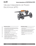 V&aacute;lvulas Independientes de Presi&oacute;n Electr&oacute;nicas (ePIV)
