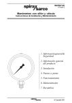 Manómetros con sifón y válvula 1. Información