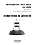 Instrucciones de Operación