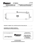 CT-600-A Pneumatic Crimping Tool - English