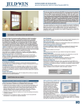 INSTRUCCIONES DE INSTALACIÓN para las Ventanas de Vinilo