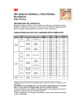 Ficha T&eacute;cnica Lijadora Rotorbital