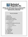 manual de operación para el equipo work station multiprep