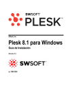 Instalando Plesk 8.1 para Windows