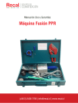 M&aacute;quina Fusi&oacute;n PPR
