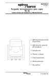 Purgador termodinámico para vapor TD45