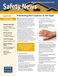 Preventing Burn Injuries–A Hot Topic