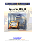 MANUAL ECOSONDA SDE 28