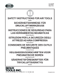 safety instructions for air tools sicherheitshinweise für