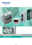 Autómatas Programables - Panasonic Electric Works