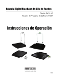 Instrucciones de Operaci&oacute;n - Rice Lake Weighing Systems