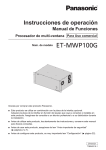 Instrucciones de operación