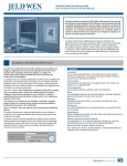 INSTRUCCIONES DE INSTALACIÓN para Ventanas - Jeld-Wen