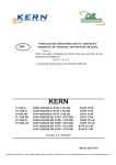 ESP Instrucciones adicionales para la operación/ instalación de