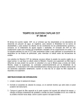 TIEMPO DE SUCCION CAPILAR CST N&deg; 294-00