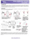 Inicio rápido del sistema AutoRAE 2 www