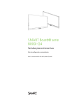 SMART Board 8000i-G4 interactive flat panel setup and