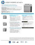 LASERJET ENTERPRISE 600 M601n