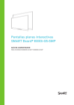 SMART Board 8000i-G5-SMP series interactive flat panels