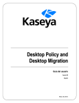Desktop Policy and Desktop Migration