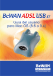 Instalación del BeWAN ADSL USB ST