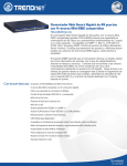 mod. teg-448ws 48 port gigabit websmart+4 slot mini gbic