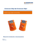 Crowcon Clip lub Crowcon Clip+ - Crowcon Detection Instruments