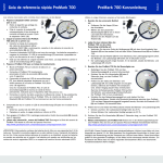 ProMark 700 Kurzanleitung Guía de referencia rápida ProMark 700