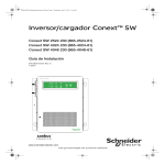 Inversor/cargador Conext™ SW