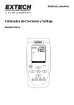 Calibrador de Corriente / Voltaje