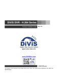 DiViS DVR - H.264 Series