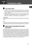 Cap&iacute;tulo 1 Conociendo la unidad