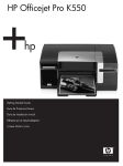 HP Officejet Pro K550