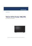 Televisor LED de 24 pulg. 1080p 60Hz