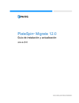 Guía de instalación y actualización de PlateSpin Migrate 12.0