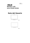 Monitor LCD Serie VK266/VW266 Guía del Usuario