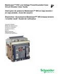 Masterpact™ NW Low-Voltage Power/Insulated Case Circuit