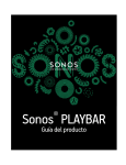 SONOS PLAYBAR Product Guide