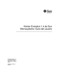 Ximian Evolution 1.4 de Sun Microsystems: GuÃ a del usuario